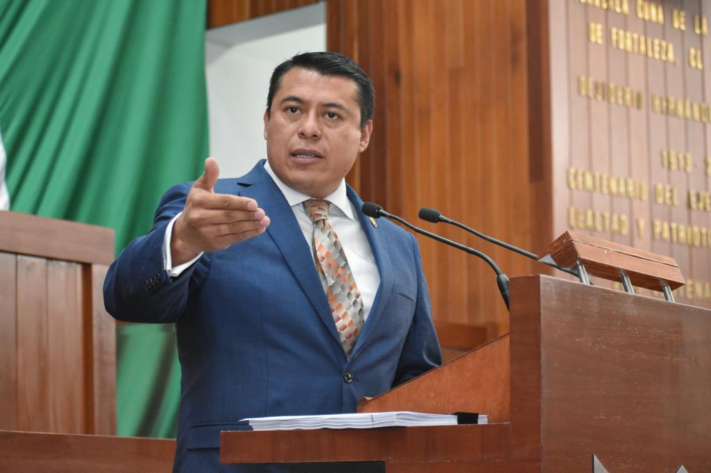 Diputado Rubén Terán presenta iniciativa de nueva Ley Orgánica del Poder Legislativo